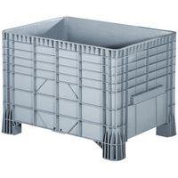 Stapelbare palletkist, Totale inhoud: 550 L, Max. belasting: 300 kg, Totale hoogte: 800 mm