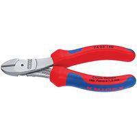 Kracht-zijsnijtang verchroomd, 140mm_74 05 140