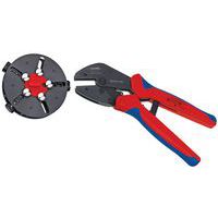 Krimptang MultiCrimp® gebruineerd 250 mm _ 97 33 01 KNIPEX