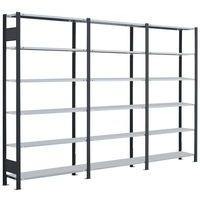 configuratievoorbeeld: 1 basisstelling + 2 aanbouwstellingen