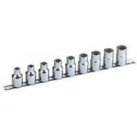 Dop kort op opbergrek 1/2 9 delig - SAM Outillage