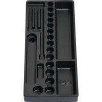 Module leeg voor doppen en toebehoren 3/8 - SAM Outillage