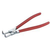 Borgveertang binnen 90° gebogen mat verchroomde bekken