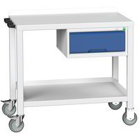 Werkbank Verso rolbaar 1000x600x910mm staal - Bott