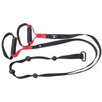Suspension trainer band TRX zwart/rood - Sveltus