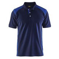 Poloshirt 3324 tweekleurig blauw - Blaklader
