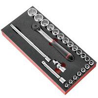 Schuimmodule voor 1/2 metrische zeskant doppen - MODM. S161-36