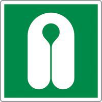 Noodbord - Reddingsvest - Aluminium