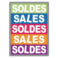 Zelfklevende insteekmap voor wissellijst Magneto 50 x 70 cm