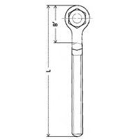 L = totale LengteB = Inwendige hoogte