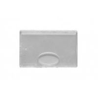 Kaarthouder met één heldere zijde/één matte zijde - set 100 - Sogedex