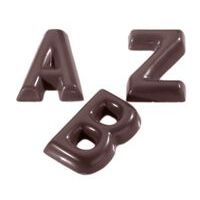 Vorm voor chocolade in alfabetvorm