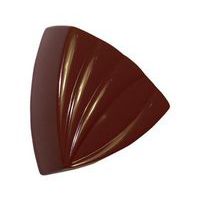 Vorm voor driehoekig bonbon met strepen