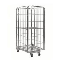 Nestbare rolcontainer 4 zijden - Draagvermogen 400 kg