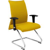 Vaste bureaustoel Albacete met verstelbare armleuningen