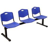 Receptiestoel Robledo 3 zitplaatsen in PVC - Piqueras y Crespo