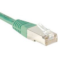 Netwerkkabel RJ45 CAT 5E F/UTP groen 1.5 m