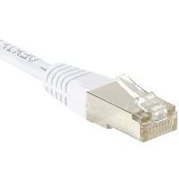 Netwerkkabel RJ45 CAT 6 F/UTP wit 25 m