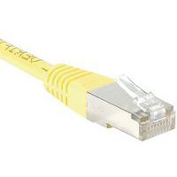 Netwerkkabel RJ45 CAT 6 F/UTP geel 50 m