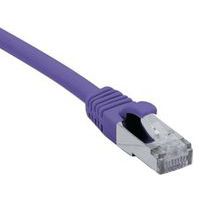 Netwerkkabel RJ45 CAT 6A F/UTP LSOH SNG paars 7.5 m