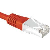 Netwerkkabel RJ45 DEXLAN CAT 6 S/FTP rood 3 m