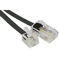 Telefoonsnoer RJ11 naar RJ45 zwart - 2 m