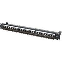 Patchpanel 19 INCH 1U 24 Poorten CAT 6A STP