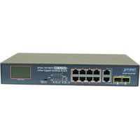 Planet FGSD-1022VHP SW 8P PoE+ 120W+ LCD-SCHERM + 2G +2SFP