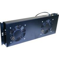 Unit 19” 2 ventilatoren voor netwerk- en serverrack