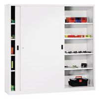 Hoge kast met schuifdeuren - Breedte 200 cm - Diepte 60 cm