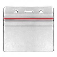 Badgehouder flexibel hermetisch - set van 100 - Sogedex