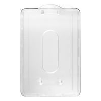 Badgehouder met één heldere zijde/één matte zijde - set 100 - Sogedex