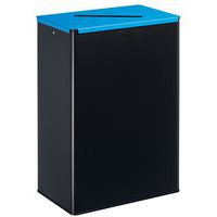 Afvalbak voor afvalscheiding, Totale inhoud: 60 L, Opening: Gleuf, Materiaal: Staal