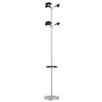 Kapstok 6 haaks - Advantage - grijs/zwart - Unilux