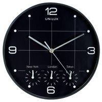 Wandklok quartz ON TIME grijs/wit - UNILUX