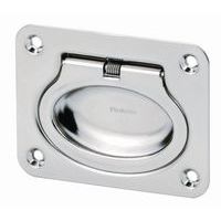 Inklapbare RVS-handgreep voor inbouw