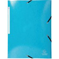 Elastiekmap 3 kleppen, grote capaciteit, 425 g/m² Iderama, A4