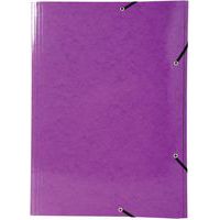 Elastische map grote capaciteit, geplastificeerd karton 600 g/m² A3