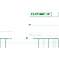 Factuur doorschrijfpapier 21x14,8cm 50 zelfkopiërend triple