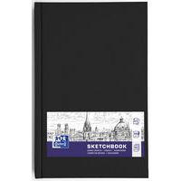 Schetsboek Oxford Art-brochure 192 p. 100 g zwart - Oxford