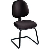 Stoel met kunststof glijders - slee-vorm - Linea Fabbrica