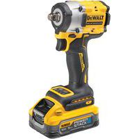 Slagmoersleutel 1/2'' XR 18V 5Ah 406Nm + 2 batterijen + lader - Dewalt