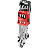 Steekringratelsleutel anti-slip in houder 8-delig 8 tot 19 mm - Facom