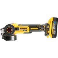 Accu Haakse Slijper XR 125 mm 18V 5,0Ah PowerStack in TSTAK - Dewalt