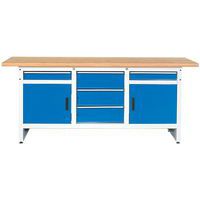 5 laden - 2 ladeblokken