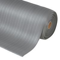 Ergonomische antivermoeidheidsmat Airug, gegroefd, B 122 grijs - Notrax