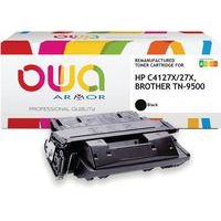 Toner refurbished Brother TN-9500, HP C4127X - Zwart - Owa