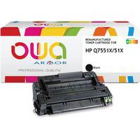 Toner refurbished HP Q7551X - Zwart - Owa