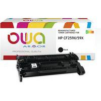 Toner refurbished HP CF259X - zwart - Owa