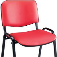 zwart frame rood vinyl